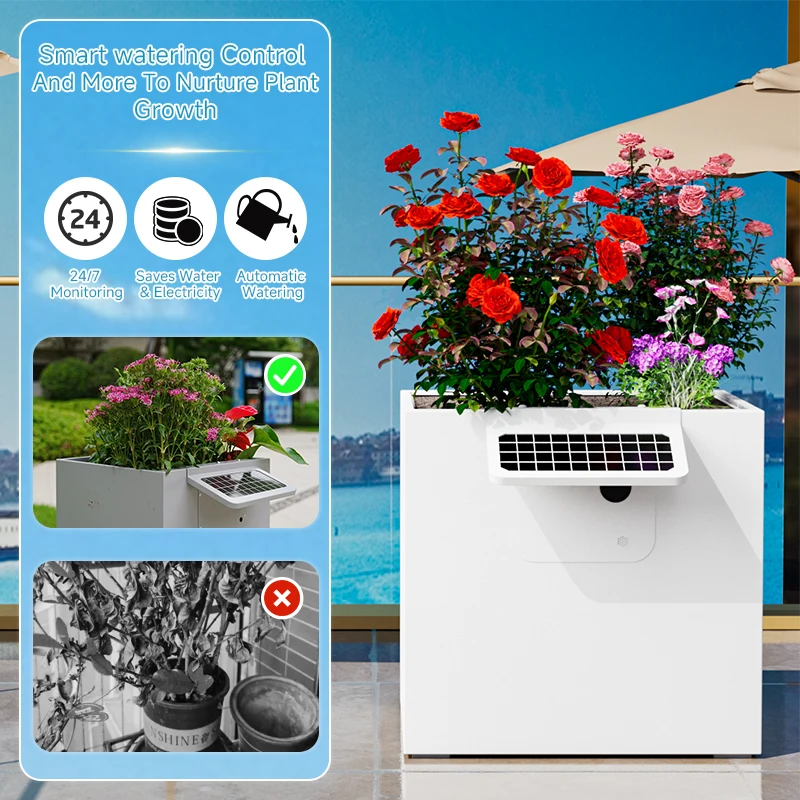 Zelfwater gevende buitenpot Gr - Smart Urban Garden recensie en prijs