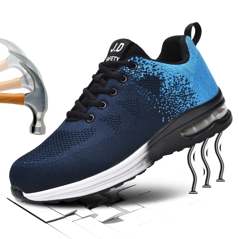 

Labor protection shoes for men and women smash and Pierce resistant steel insulation light summer breathable work site