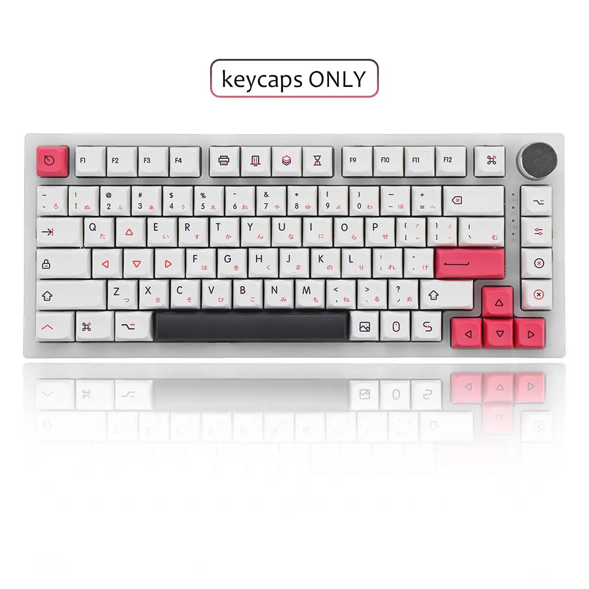 PBT Keycaps XDA Keycap ส่วนบุคคลภาษาอังกฤษรัสเซีย Keycap ย้อมสีสำหรับ Ikbc Cherry MX 104/87/61 Keys แป้นพิมพ์กล