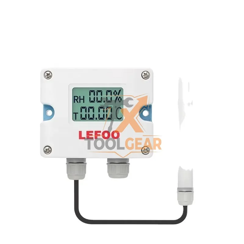2026hotsale* LEFOO Split Type Digital Modbus Temperature and Humidity Sensor air Temperature Humidity Transmitter 4-20mA with