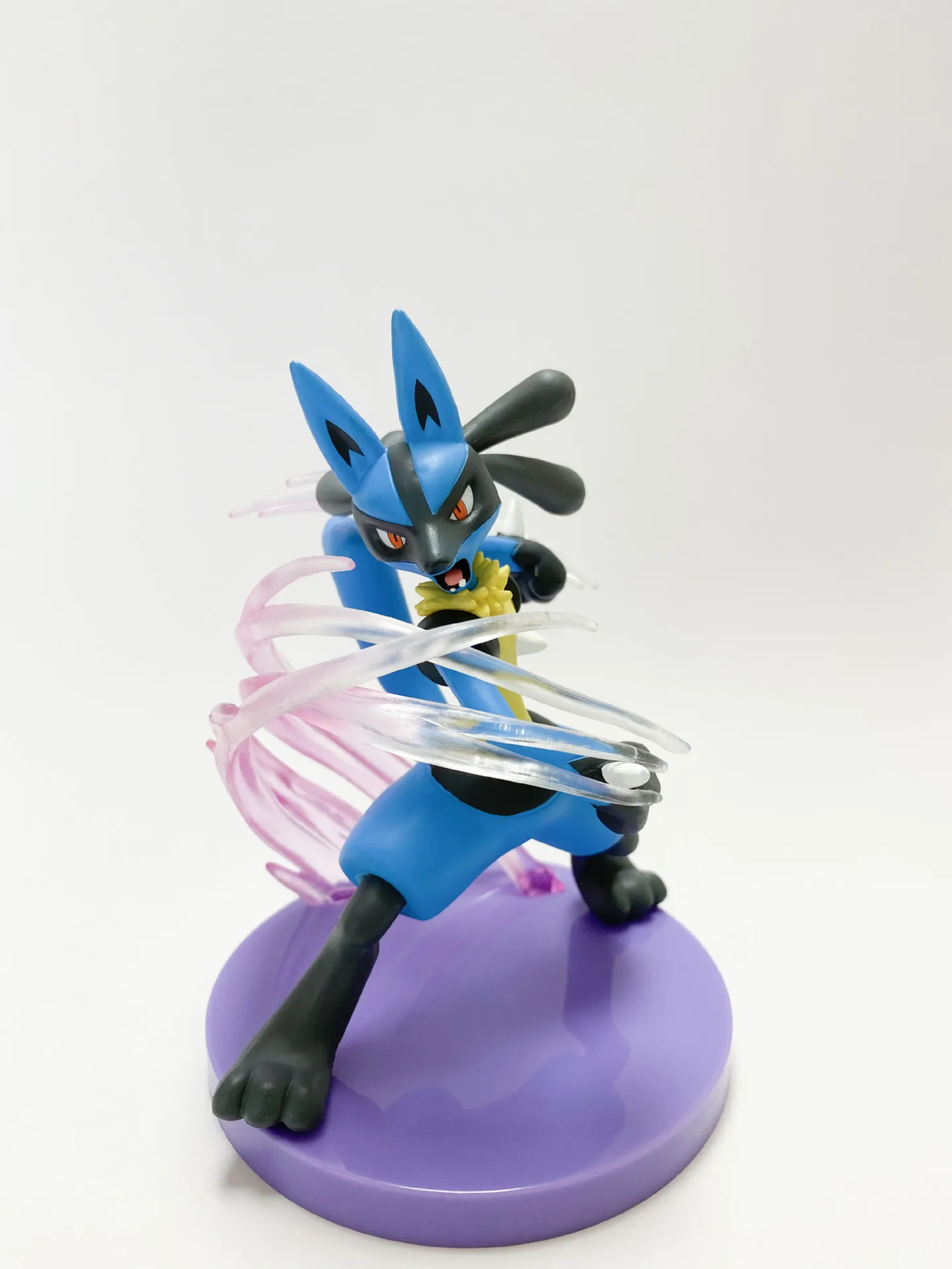 13cm Anime Pokemon Lucario  Move Gallery Pokemon Pvc Action Figure Collection Decoration Model Toys For Friends Halloween Gifts