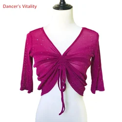 Tops de danza del vientre, nueva ropa Sexy de danza Oriental, ropa de práctica de verano, ropa de baile para principiantes