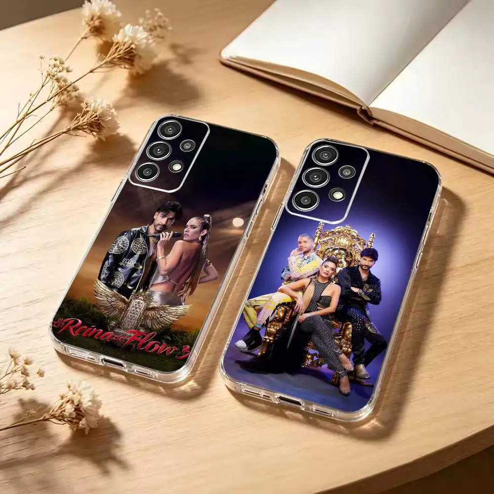 Чехол для телефона Yeimy-La Reina Del Flow -ES, мягкий прозрачный чехол для Samsung S25, S24, S21, S23, S22, S30, Plus, S20, Ultra