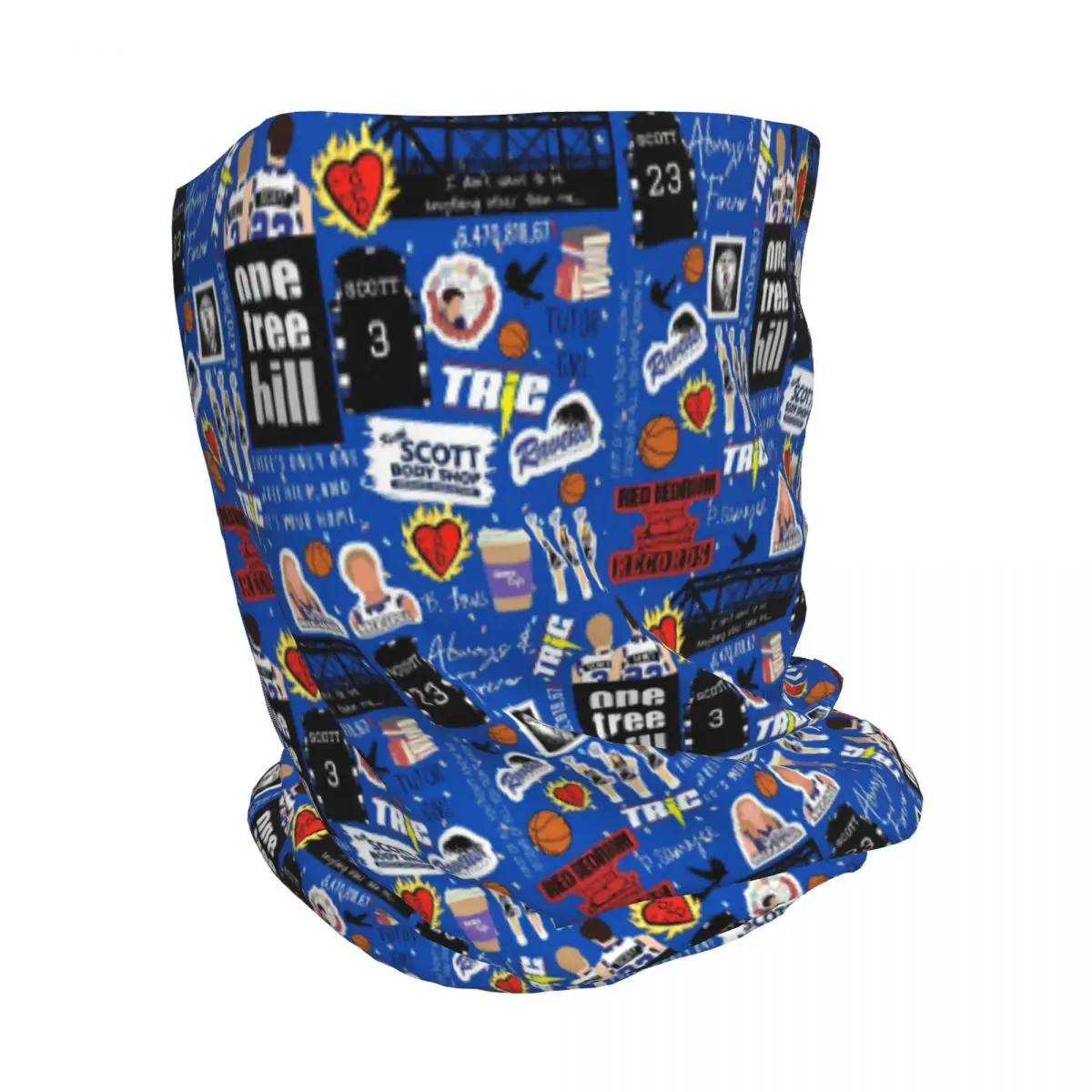 One Tree Hill Collage TV-Inspired Fan Design Bandana Neck Cover Wrap Mask Scarf Headband Beanies Hat for Men Women Adult Winter