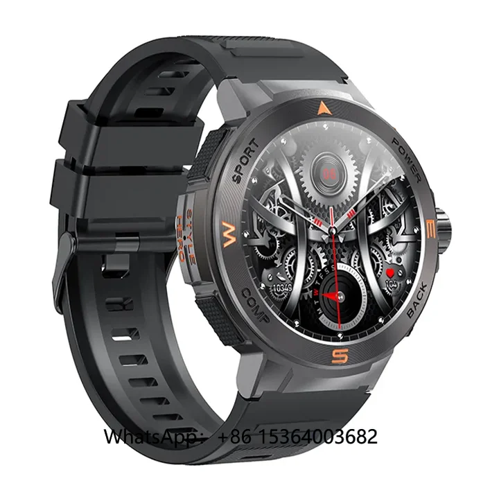 

2025 Smart Watch YK08 AMOLED Smartwatches Outdoor 400Mah IP67 Compass Sport Relojes Inteligentes