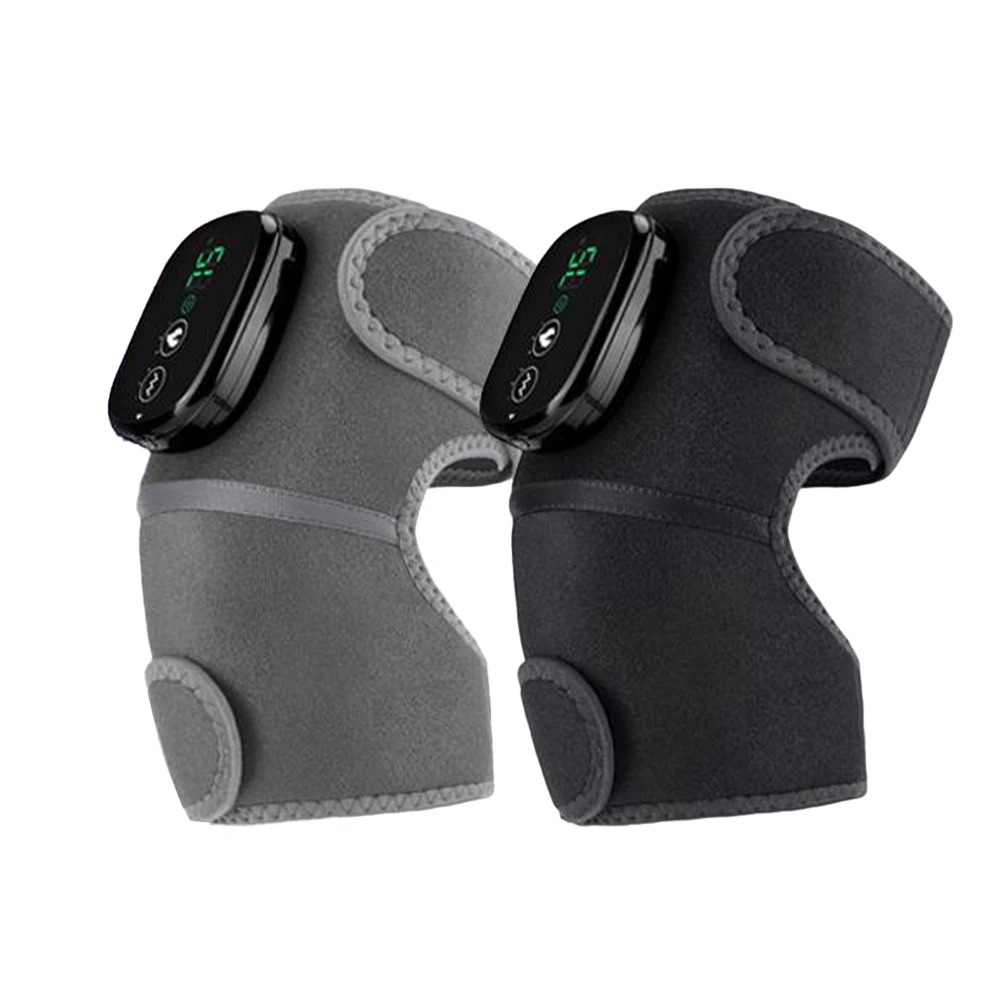 

Устройство для тепловой терапии, нагревательный массажер для колена, облегчение боли в доме, черная грелка 3-в-1, перезаряжаемая батарея 5000 мАч