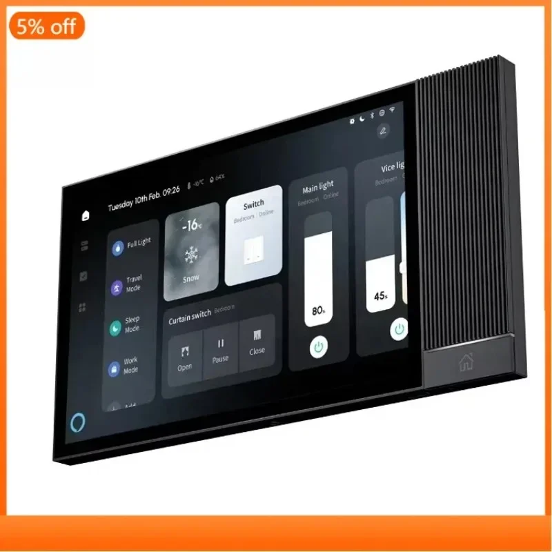 

2025 New 8 Inch Tuya Smart Home Panel With Bluetooth Speaker Display Android App Control Background Music Output Smart Control