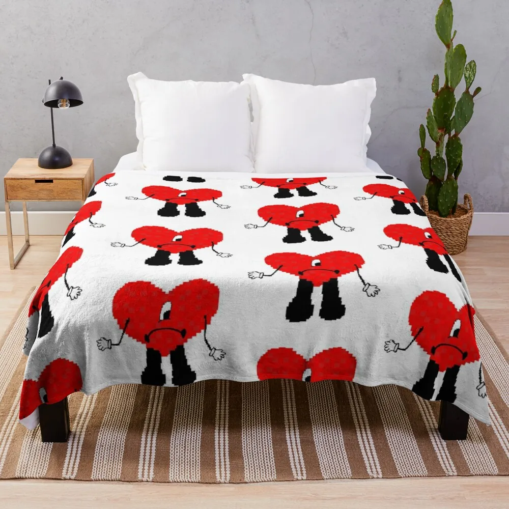 Un Verano sin Ti Pixel Art Throw Blanket Luxury Brand Heavy Blankets