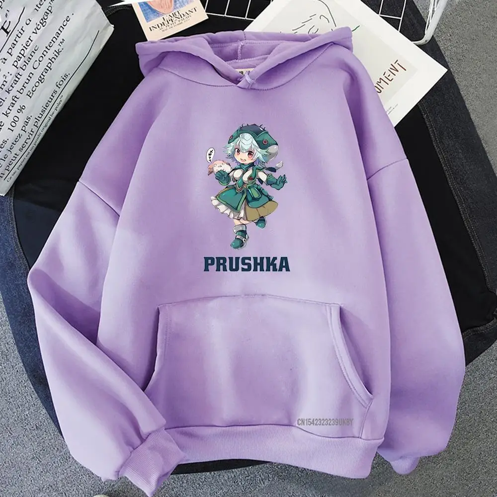 Made In Abyss Prushka Hoodie Sweatshirts Men/Women Hoodies Street Style Harajuku Streetwear Spring Kawaii Clothes