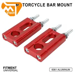 Handlebar Riser Motorcycle Accessories Universal Bar Mount Clamp Adaptor Aluminum For KTM HONDA YAMAHA KAWASAKI SUZUKI Dirt Bike