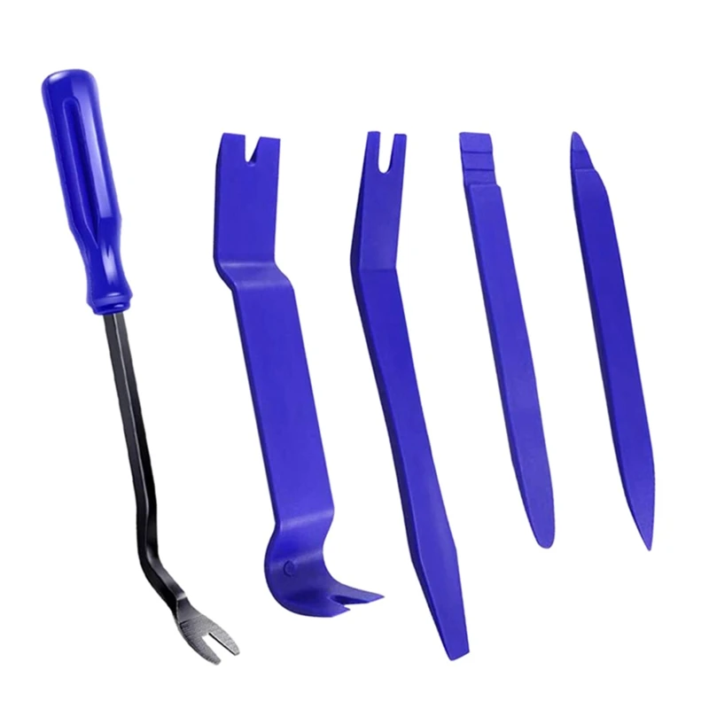 

5 Pieces Auto Trim Removal Tool Set for Removing Instrument Panel Trimming and Disassembly Tool Corrosion Resistant