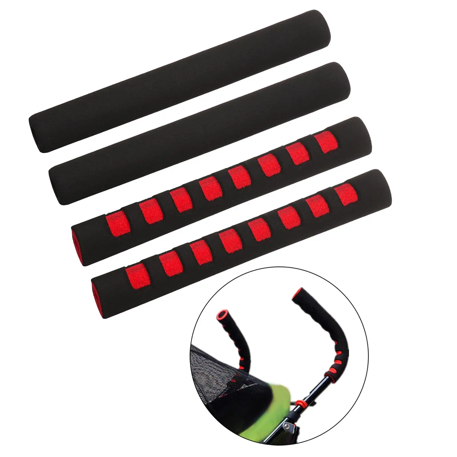 유모차 핸들 팔걸이 보호대 방수 핸들 보호대 유모차 그립 커버 아기 유모차 핸들 커버 액세서리