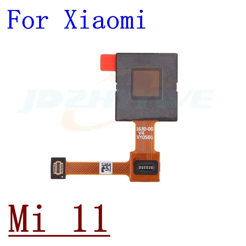 For Xiaomi Mi 11 Pro Ultra 11T Pro Home Button Back Touch ID Scanner Fingerprint Sensor Flex Cable Phone Parts