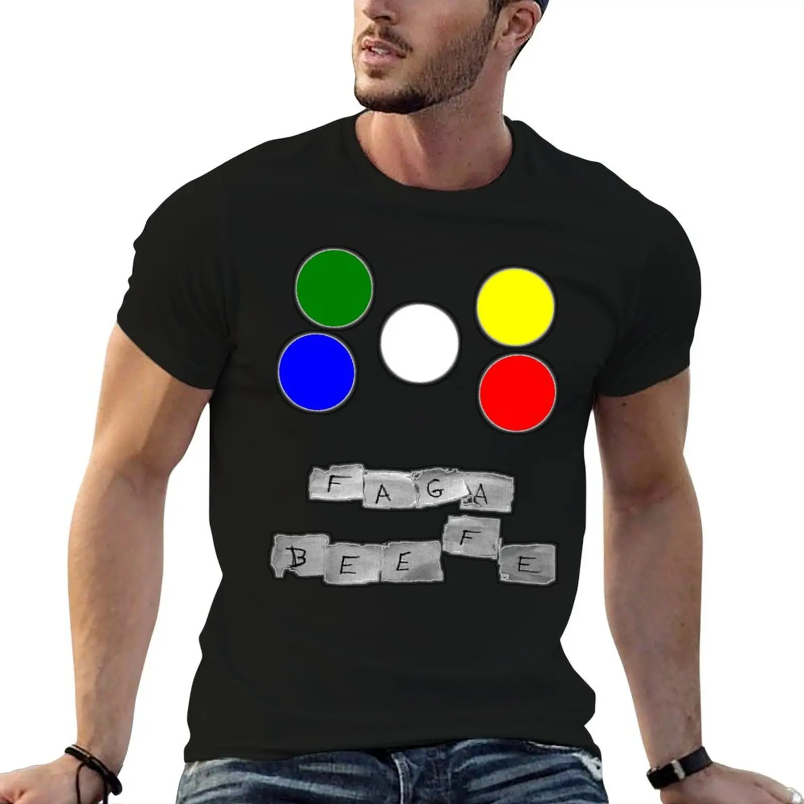 ¿Qué tal, Faga? Es hora de un poco de locura de medianoche! Camiseta para hombre, camisetas informales para hombre, camisetas gráficas para hombre, camiseta
