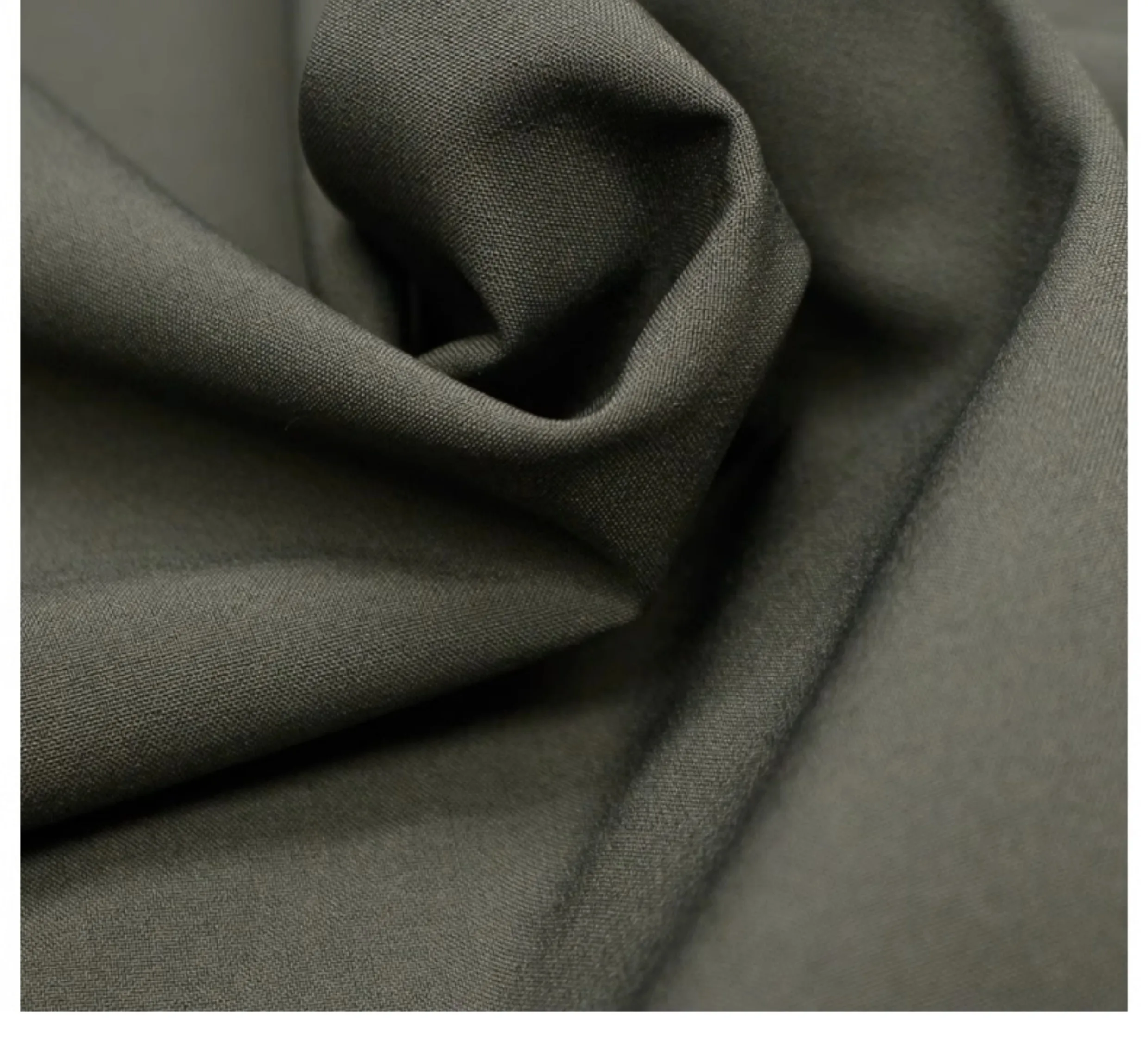 4 Sides Stretch Waterproof Fabric on The Down Jacket By Meters for Clothing Pants Sewing Plain Breathable Cloth Thin Smooth Blue