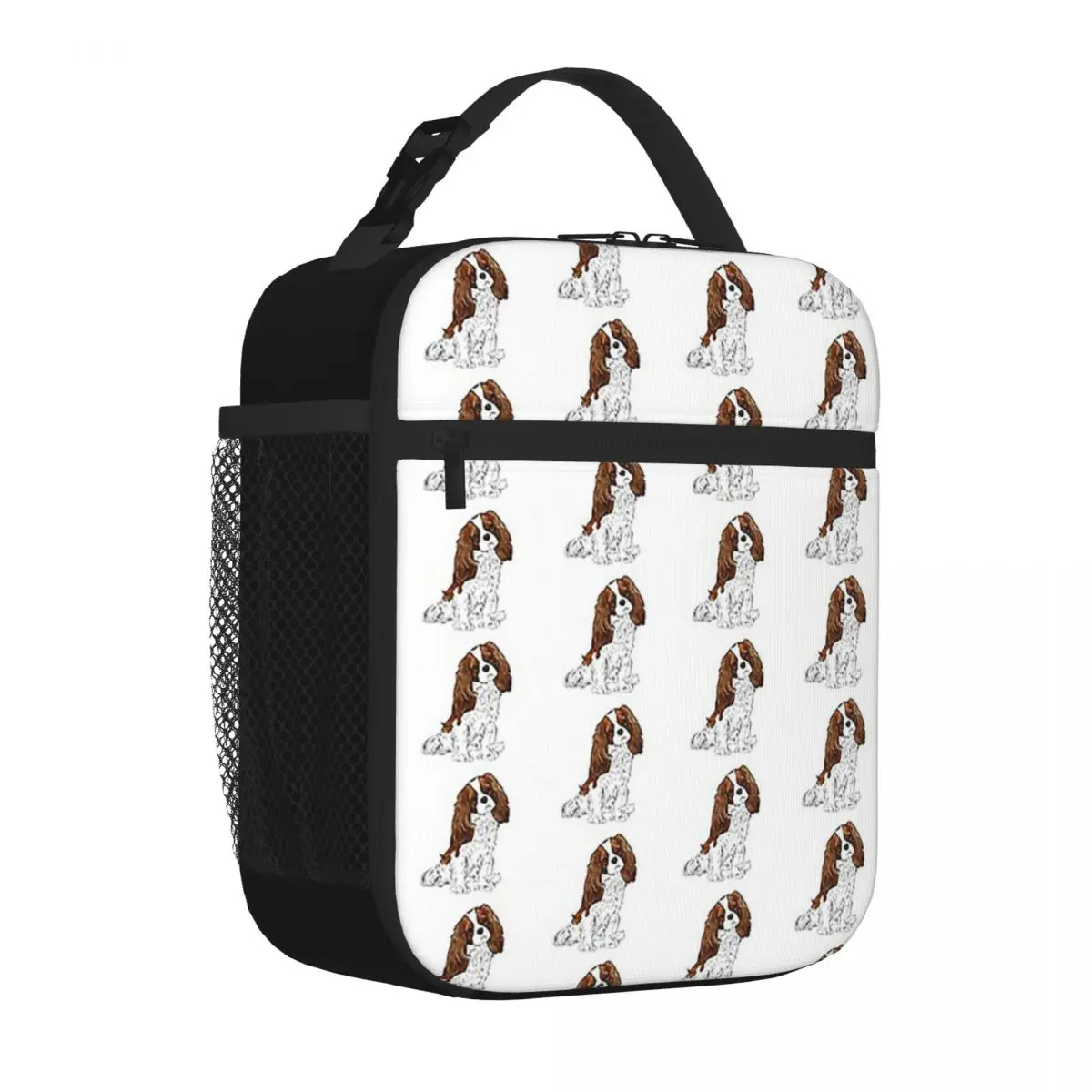 Cavalier King Charles Spaniel - Blenheim Lunch Bags Insulated Bento Box Lunch Tote Resuable Picnic Bags Cooler Thermal Bag