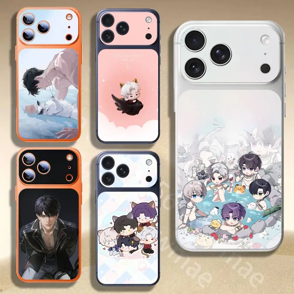

L-Love And D-Deepspace C-Caleb For Apple iphone 17pro 17promax Back Cover Decal Wrap Skin Rear Protective Sticker Film