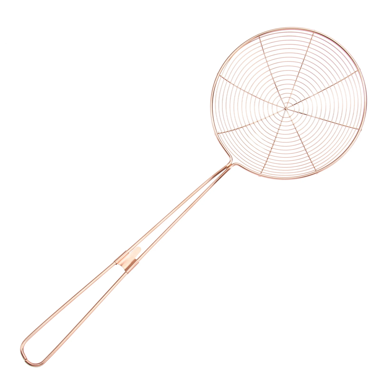 

Stainless Steel Mesh Spoon Large Basket Drain Oil Water Noodles Pasta Vegetables Frying Hot Pot Kitchen Colander Strainer Tool