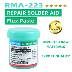 100% RMA-223-100g ASM Flux Paste Blei Freies Löten Flux Nadeln BGA Schweißen Häufig Verwendet Auf Solder 223 Flux Solder