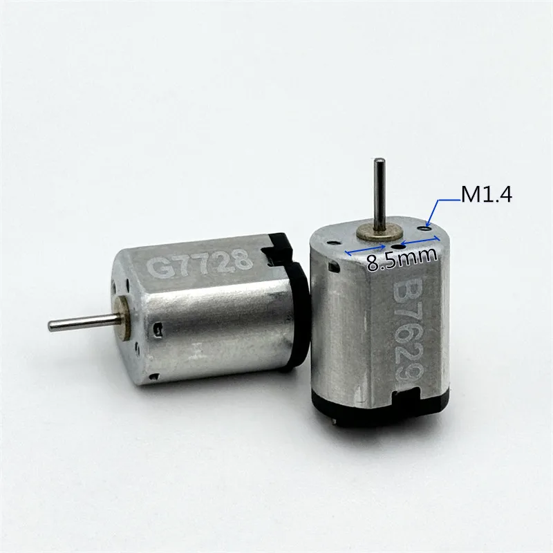Mini N20-09205 Flat Motor DC 1.5V 3V 3.7V 5V 16500RPM 12mm*10mm Electric Motor Low Voltage Start-up Micro-power Consumption Mute
