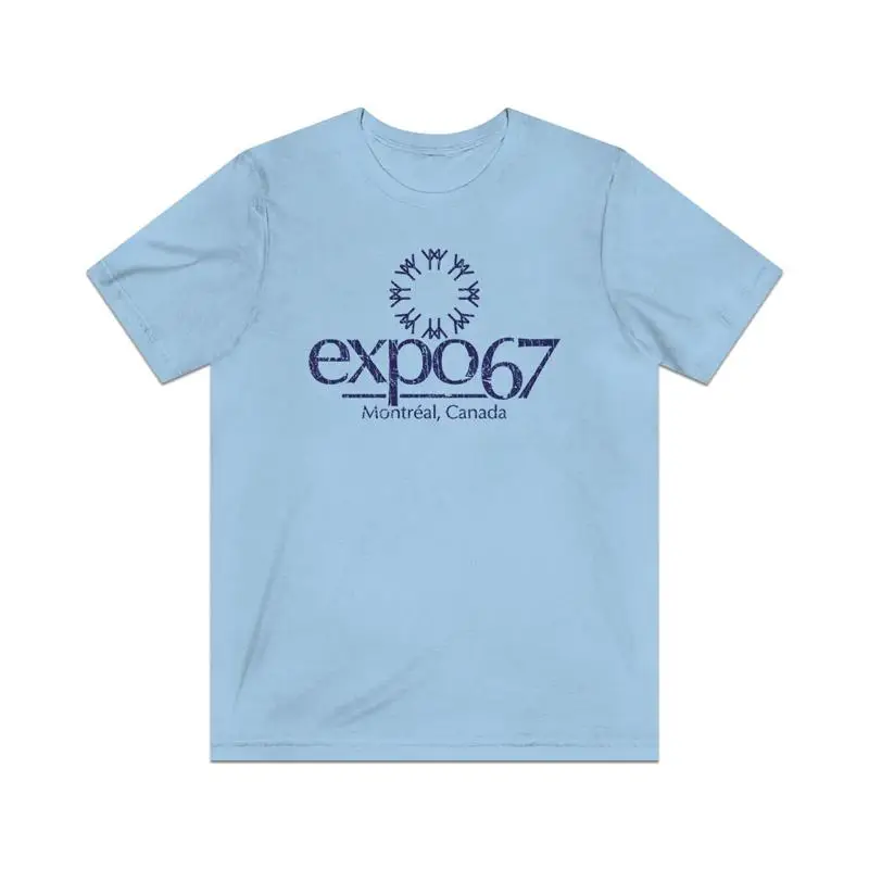 تي شيرت Expo 67 Montreal 1967 Vintage للرجال #1