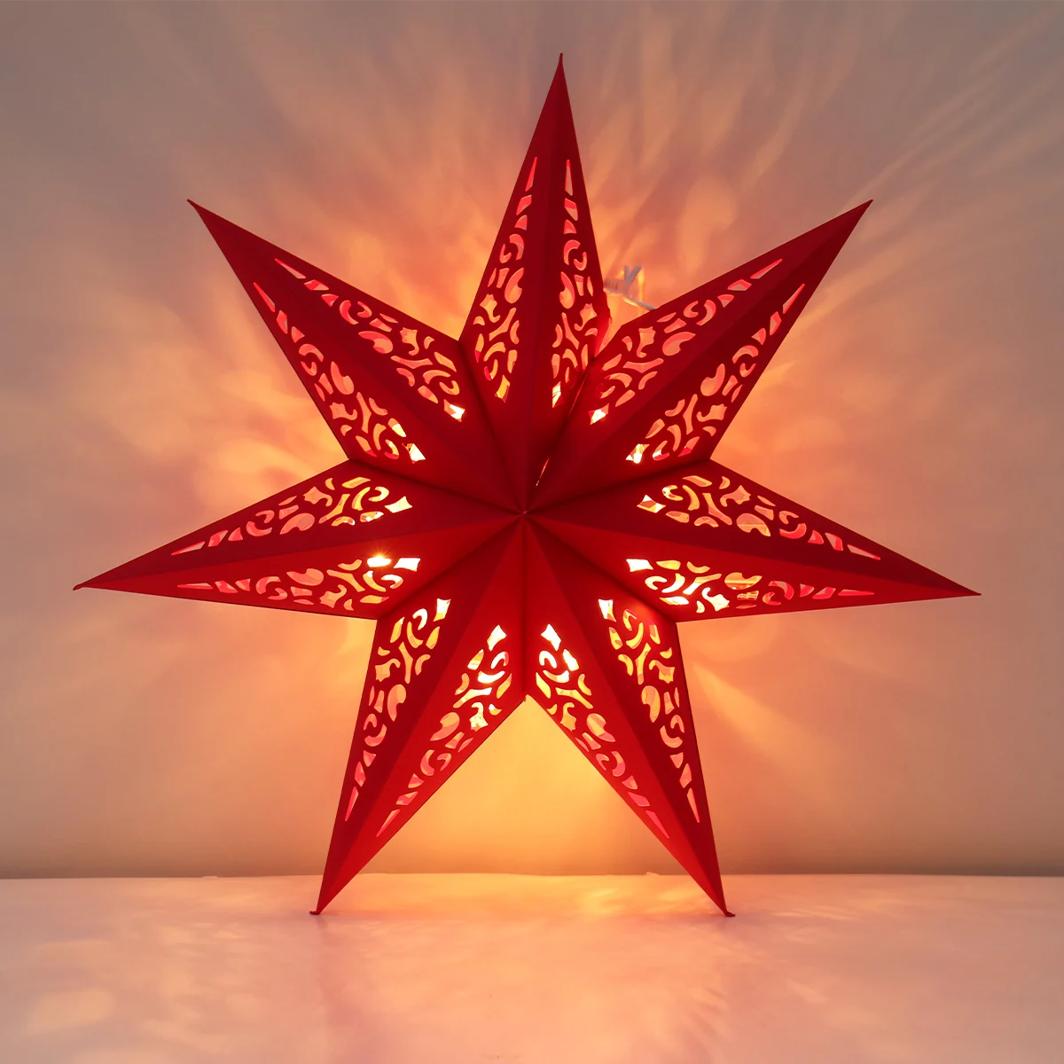 Christmas Ornaments Hollow Star Hanging Pendants Christmas Decoration 2024 for Home Navidad Natal Noel Gifts New Year 2025