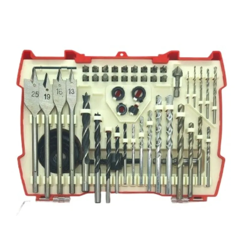For 53 Multifunctional Hardware Drills, Mixed Twist Bits, Woodworking Tools