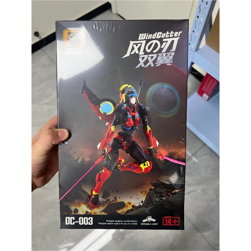 Brand new original spot Transformers Ashe Wind Blade Wings Charming Ashe Toy models, assembled figures, anime dolls, hand models view 2