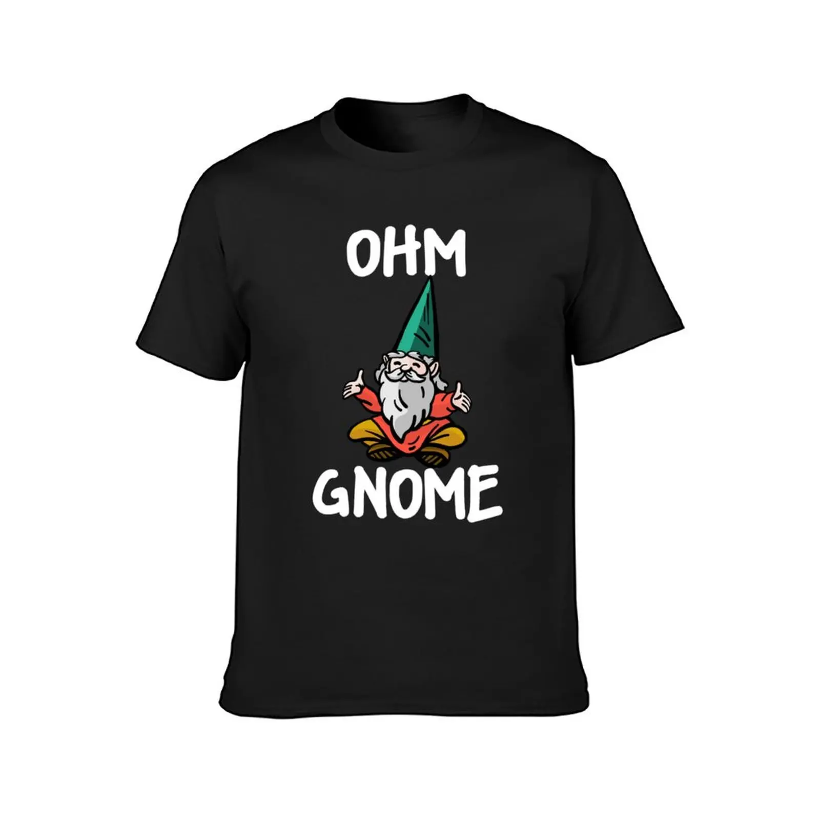 Ohm Gnome T-Shirt for a boy customizeds korean fashion boys animal print plain t shirts men