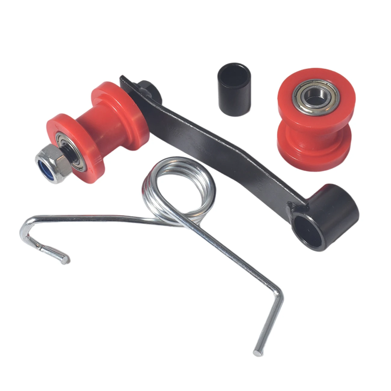 sthus Red Chain Tensioner Fit ATV Coolster Go Kart 4 Wheeler 110cc 125cc 150cc 200cc 250cc That Use 420 428 And 530 Chain