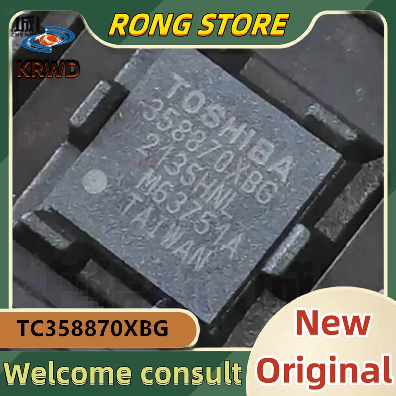 5pcs 358870XBG New and Original  TC358870XBG  TC358870 BGA