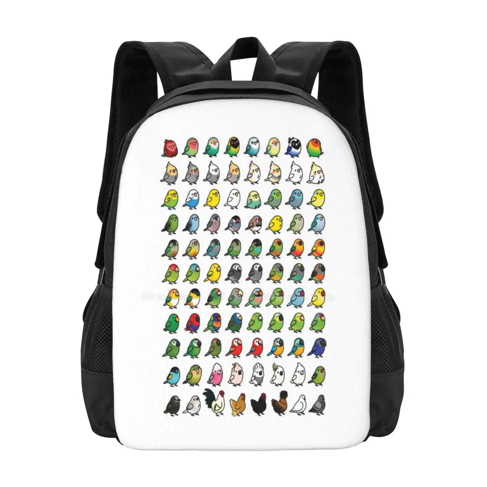 Everybirdy Collection Hot Sale Backpack Fashion Bags Parrots Macaw Ringneck Parrotlet Conure African Grey Cockatoo Birblr