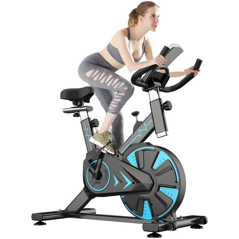 Magnetic Control Indoor Spinning Bike, Reinforced Load Bearing Frame For Gym Sports Training And Daily Physical Exercise