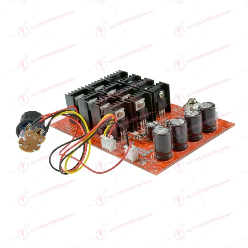 3000W Motor Speed Board 60A DC 12V24V48V 9-50V DC Motor Governor with Switch