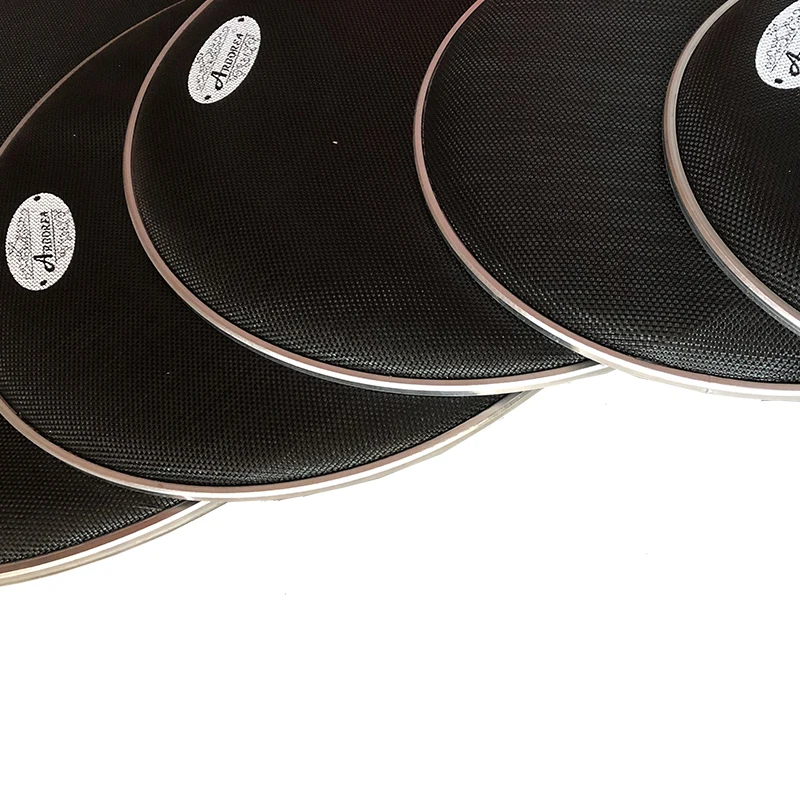 Five Pieces Arborea Black Mesh Drum Head 10/12/14*2/20 inch , Drum Skin