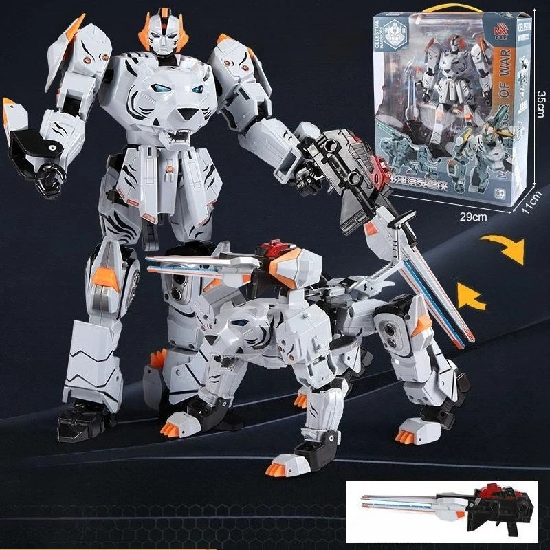 10''/27cm Transforming Robot Horde Beast Hero Action Figure Jungen Sammeln Spielzeug und Freizeit Kinder Spielzeug Urlaub, Geburtstag Geschenke
