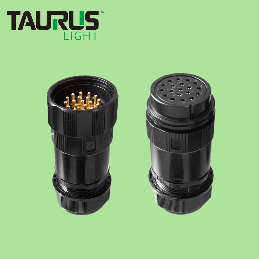 Electrical Plug 20A 19 Pin Socapex Connector for Stage Lighting