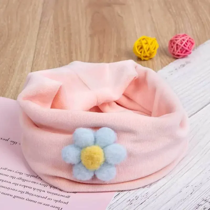 Baby Scarf Autumn Winter Soft Cotton Scarves Baby Neck Collars Children\'s Chimney on The Neck Toddler Neckerchief Neck Warmer