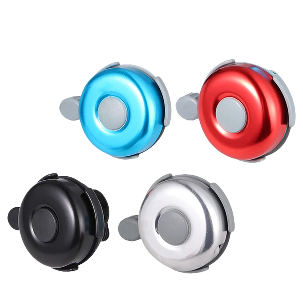 

4pcs Bicycle Bells Alloy Loud Bike Horns Replacement For Mountain Road Durable Weather Resistant Alarm Bells