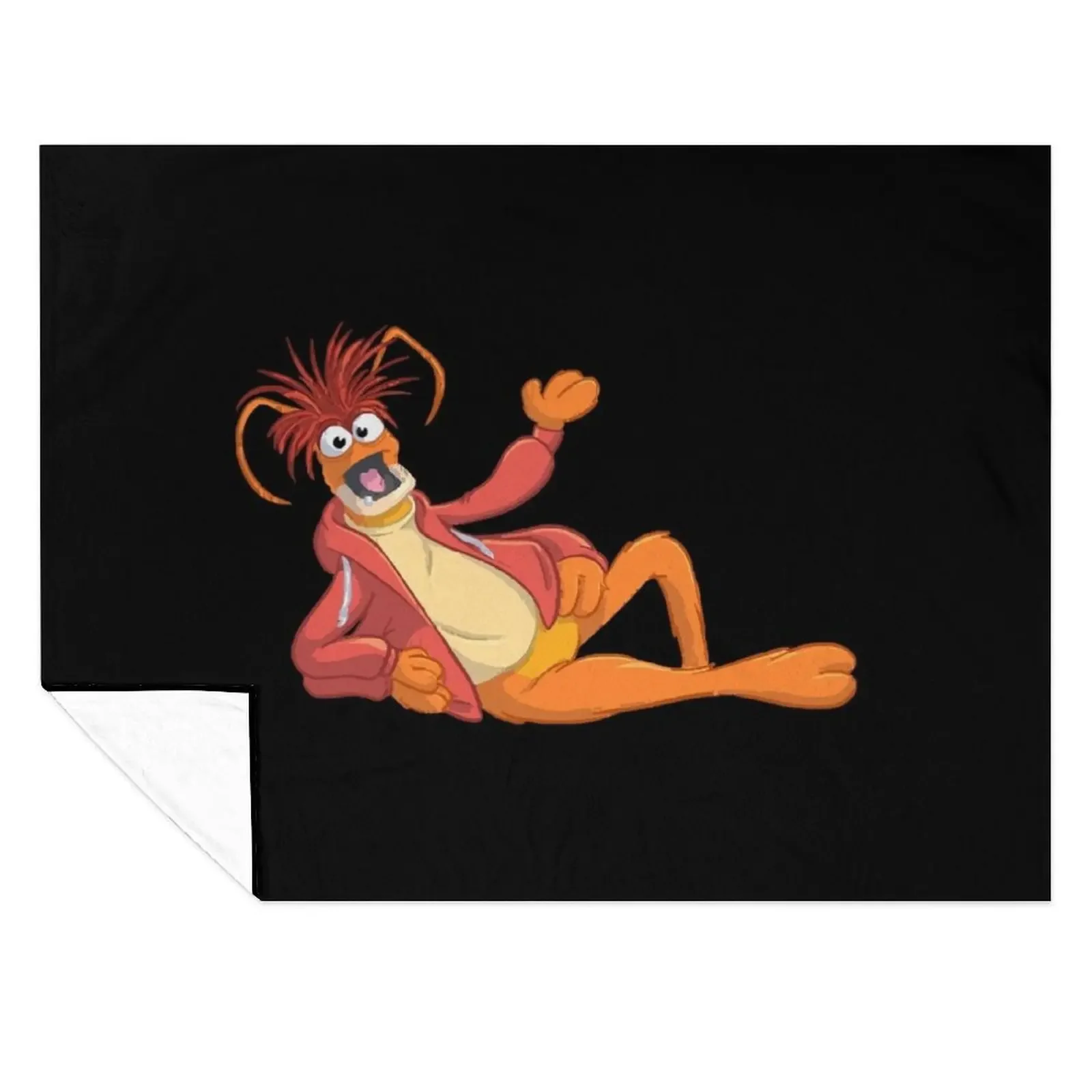 

Pepe the King Prawn Throw Blanket blankets ands Luxury christmas gifts Thermals For Travel Blankets