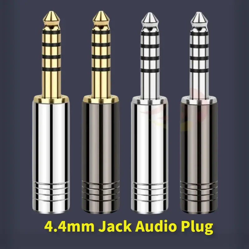 Audio Jacks 4.4mm Connector Balanced Interface Jack Speaker Terminal 5 Pole Plug Gold Rhodium For NW-WM1ZA Consumer Electronics