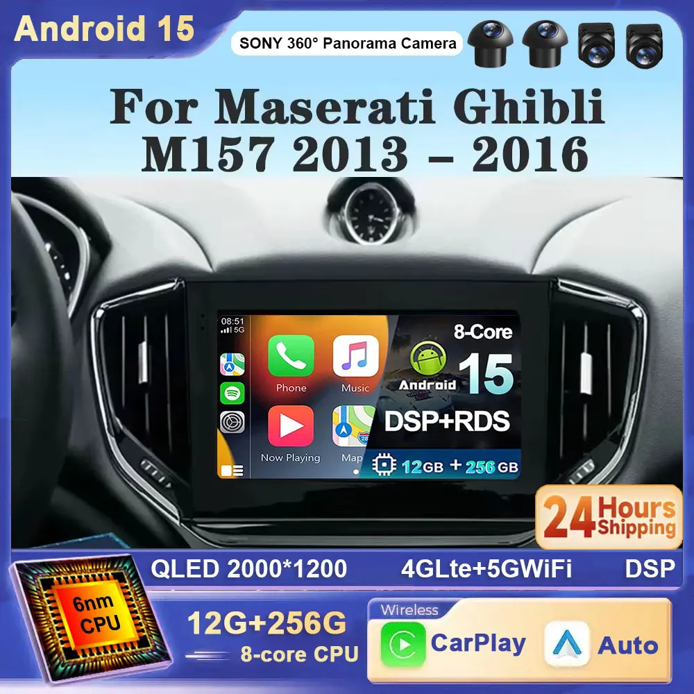 For Maserati Ghibli…