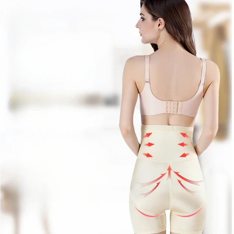 Nieuwe Korset Bh Ondergoed Zijde Hoge Taille Afslankende Buik Controle Slipje Magisch Slipje Naadloze Shapewear Vrouwen