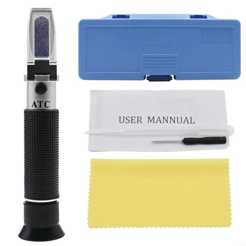 

T8UC Handheld Salinity Refractometer 0 to Salinometer 1.000-1.070 Sea Water Salt Concentration Tester Meter for Aquarium