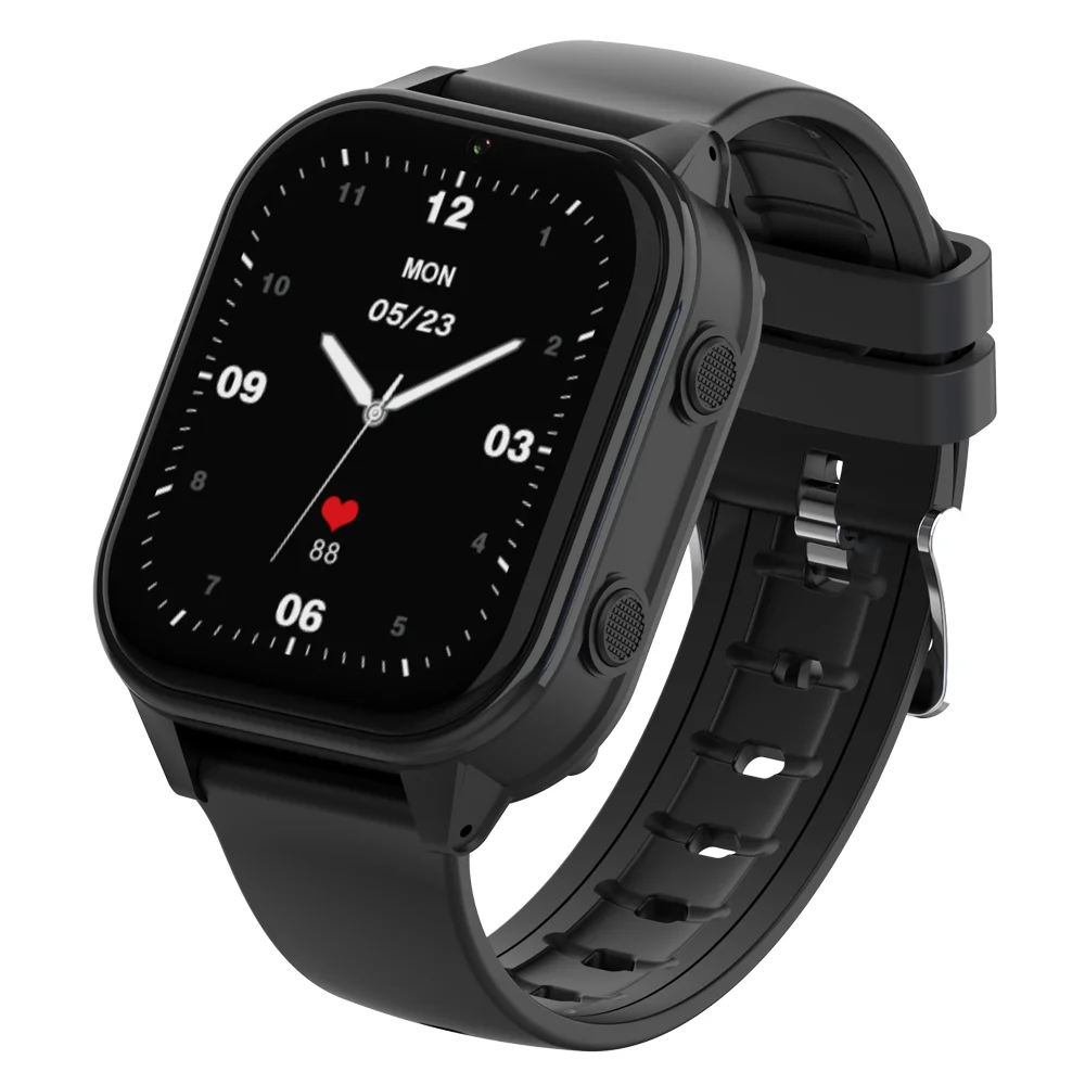 TJXLWonlex Big Screen KT19 Waterproof Wifi Smart Phone Watch Dual Camera Video Call Gps Smart Watch VS KT18