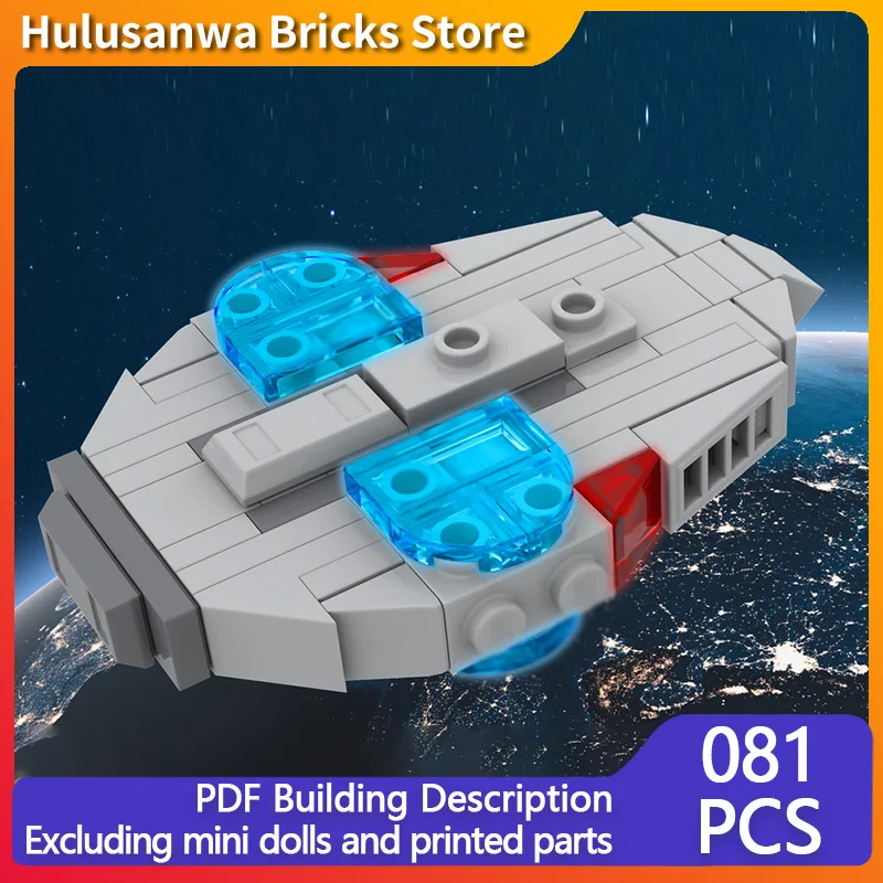 

Popular Movie Model MOC Building Bricks Exploratory Spacecraft Modular Technology Gifts Holiday Assemble Children Toys Suit