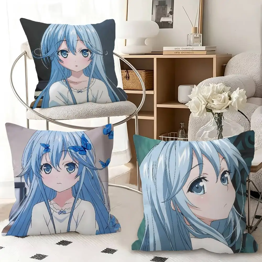 1pc Ground Control To Psychoelectric Girl Pillow Case Fashion Square Pillowcase Bedroom Sofa Room Ins Decoration Leisure