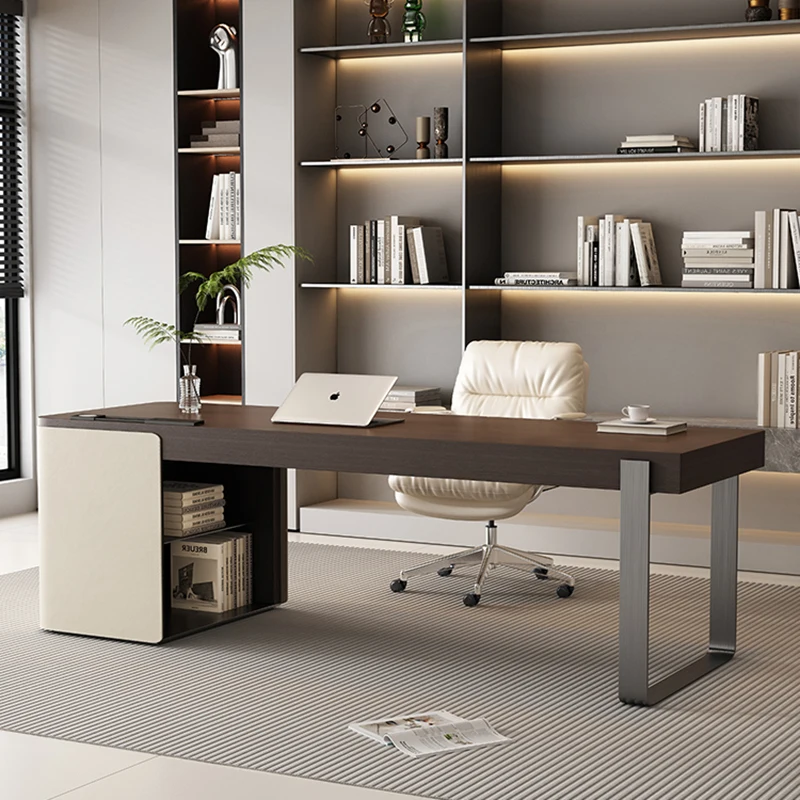 Luxury Modern Computer Desk Table Bedroom Simplicity Portable Standing Desk Nordic Mesas De Computador Office Furniture