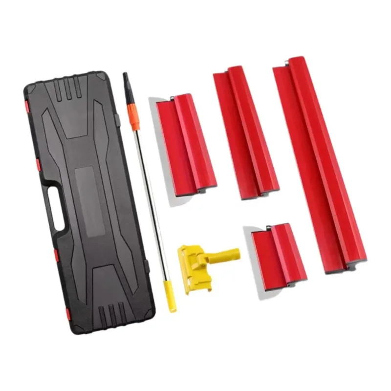 Easy to Hold Wear Resistant Ergonomic Construction Tool Accessories with Storage Box Professional Skimming Blade Set