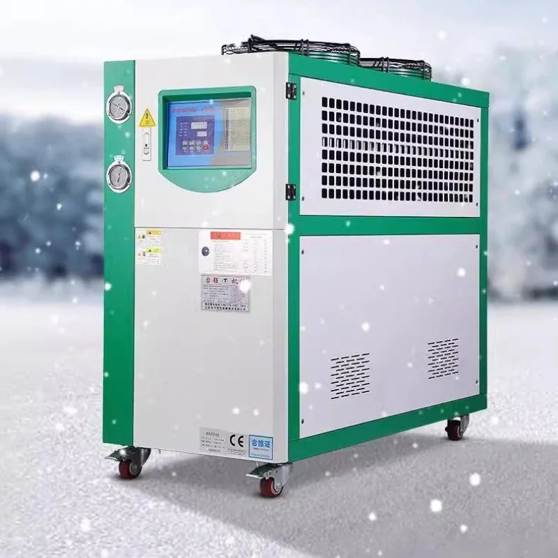Industrial water circulation system, injection mold cooling, air-cooled, cooler